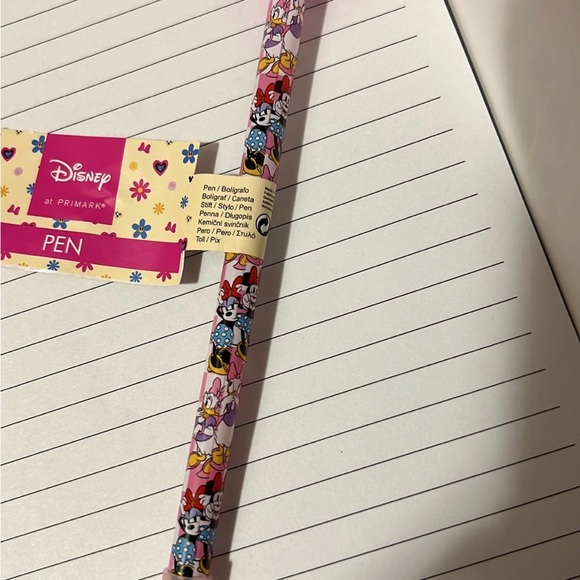 NWT Disney Minnie Mouse Pop It Notebook with Disney Pen - Picture 4 of 4